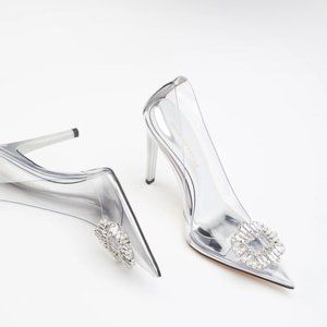 Good American Cinder F*cking Ella Heels